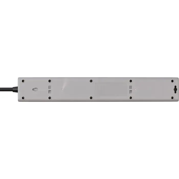 Brennenstuhl 5-way power strip (grey/black, 1.5 meters, 2x USB-A, 1x USB-C Power Delivery)