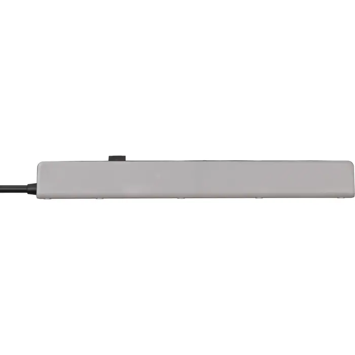 Brennenstuhl 5-way power strip (grey/black, 1.5 meters, 2x USB-A, 1x USB-C Power Delivery)