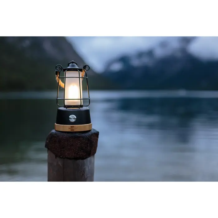 Brennenstuhl battery camping lamp CAL 1 AC (black/wood)