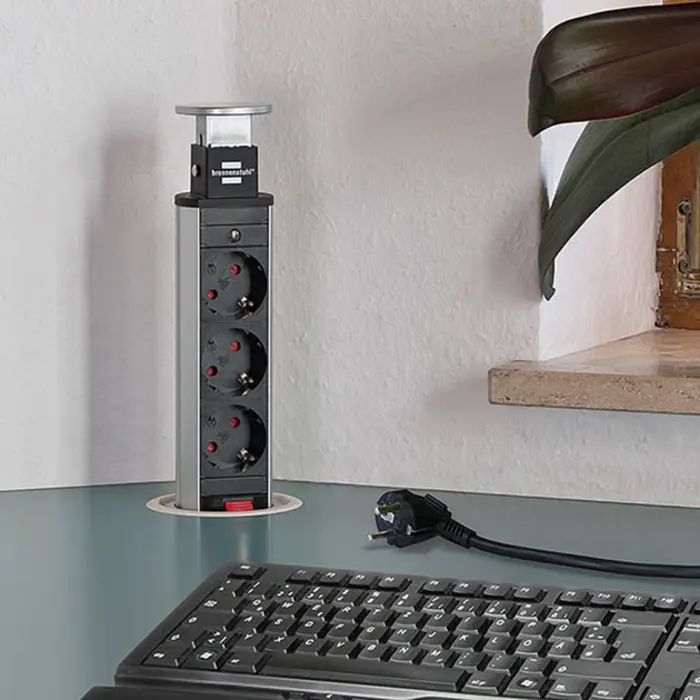 Brennenstuhl Tower Power USB-Charger - 3x Power