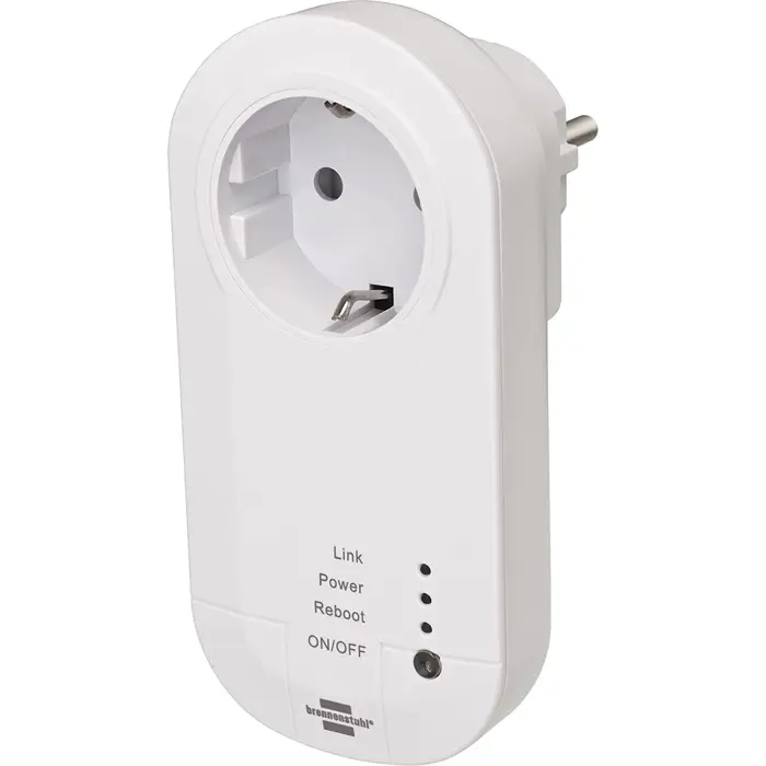 Brennenstuhl Wifi socket, switchable socket (white)