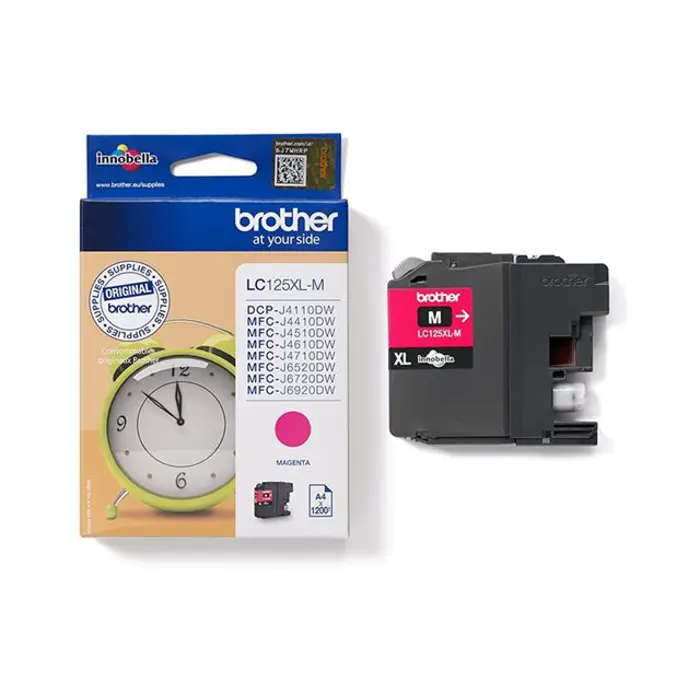 BROTHER LC125XLM ink magenta 1200pages
