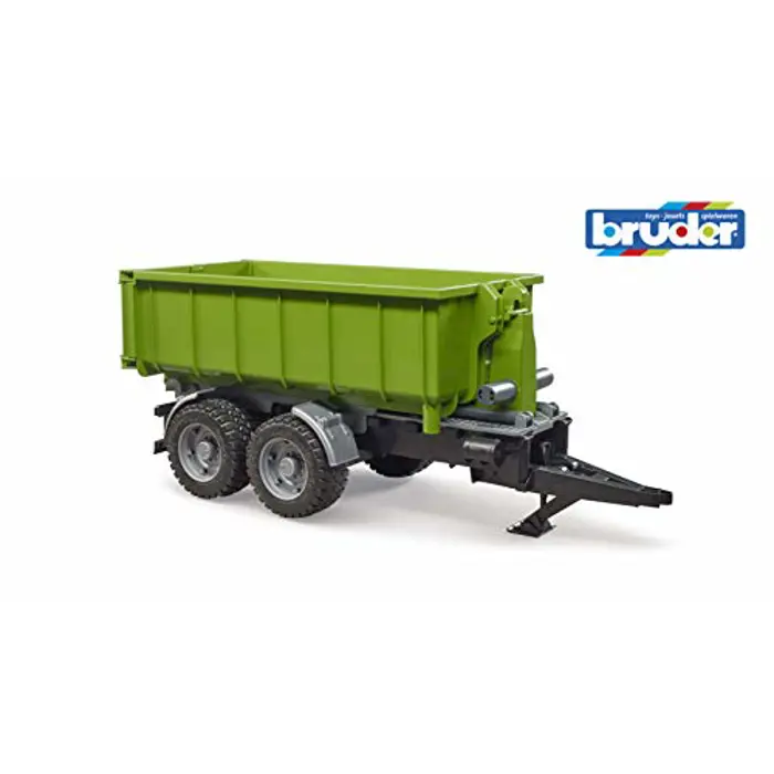 BRUDER hook lift trailer for tractors - 02035