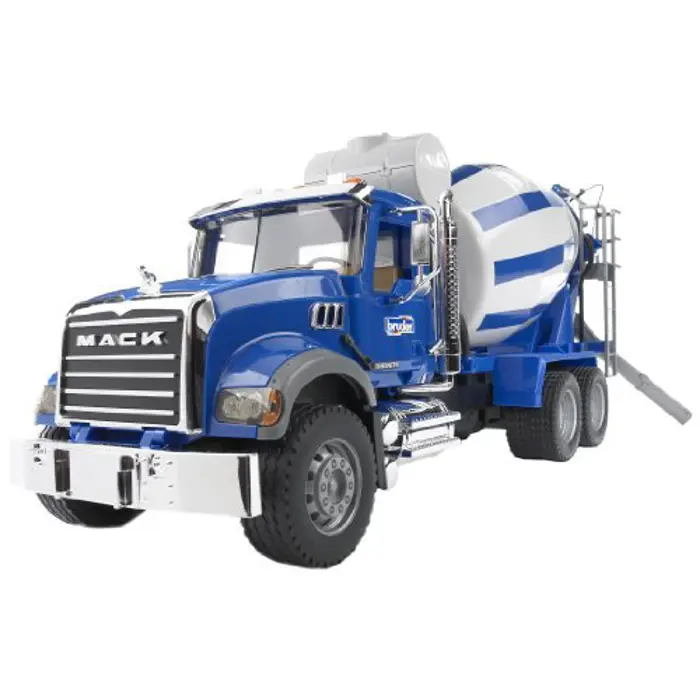 BRUDER MACK Granite concrete mixer truck - 02814