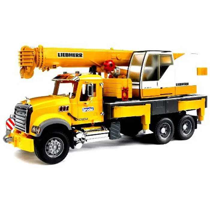 BRUDER MACK Granite Liebherr Crane Truck - 02818