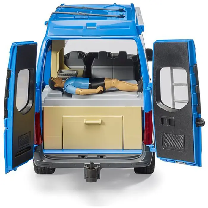 BRUDER MB Sprinter Camper with driver