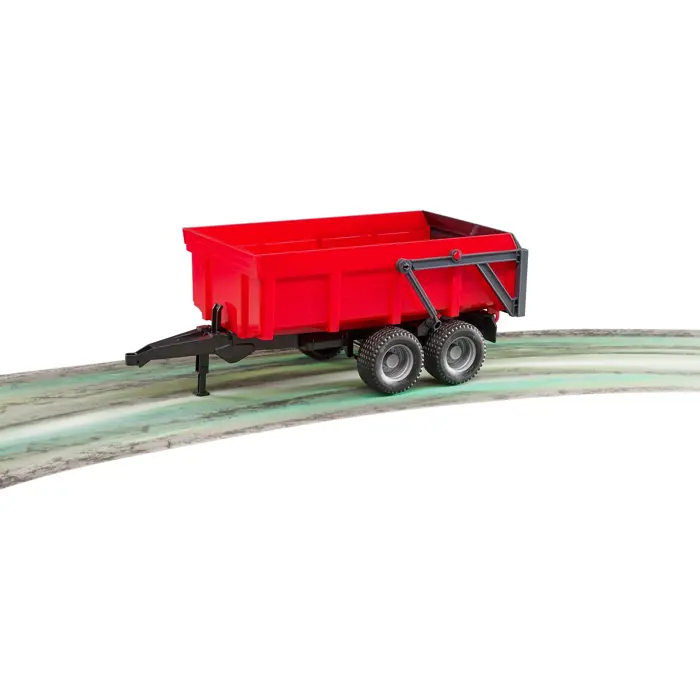 BRUDER tipping trailer with automatic - 02211