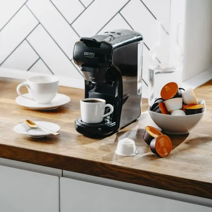 Camry espresso machine with several different capsules CR4414