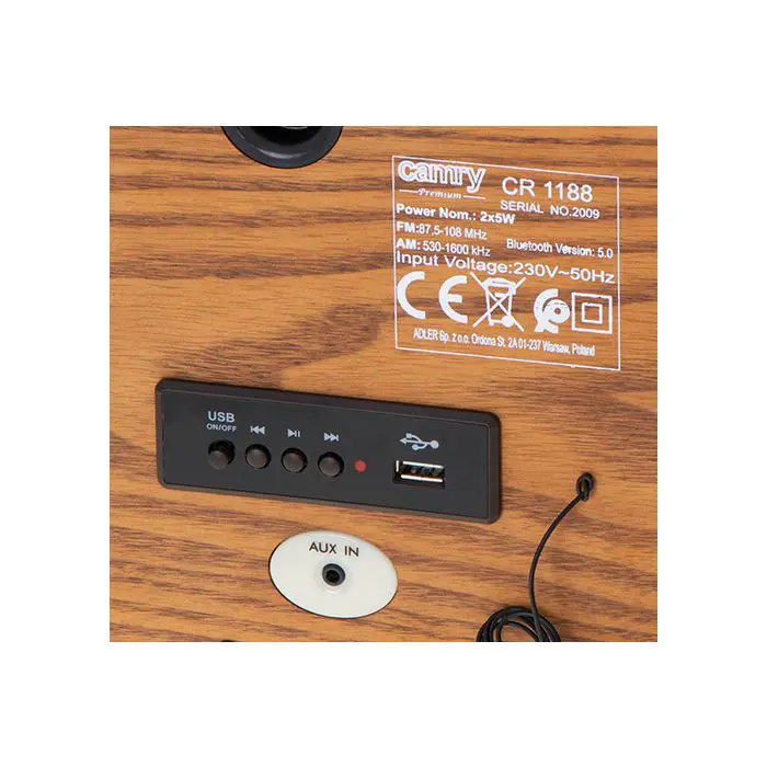 Camry retro radio CR1188