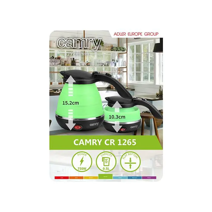 Camry travel water heater 0,5l 750W