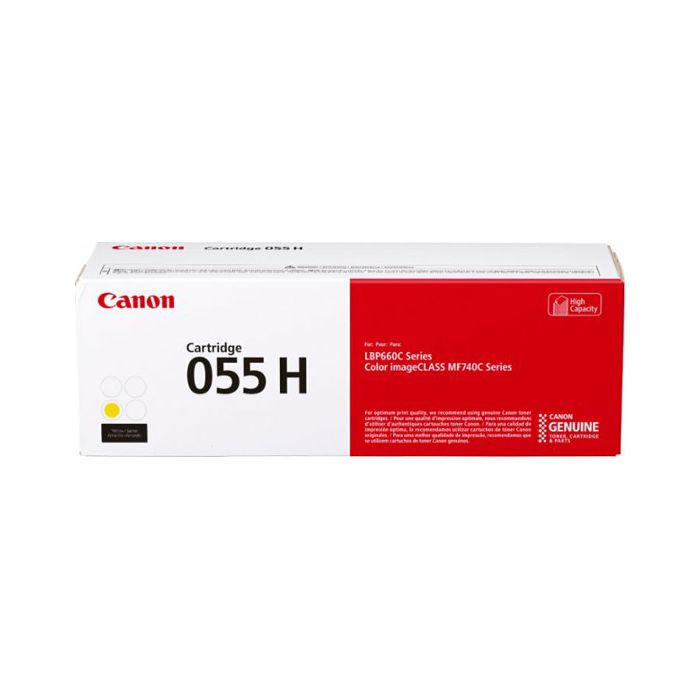 Canon toner CRG-055HY, žuta