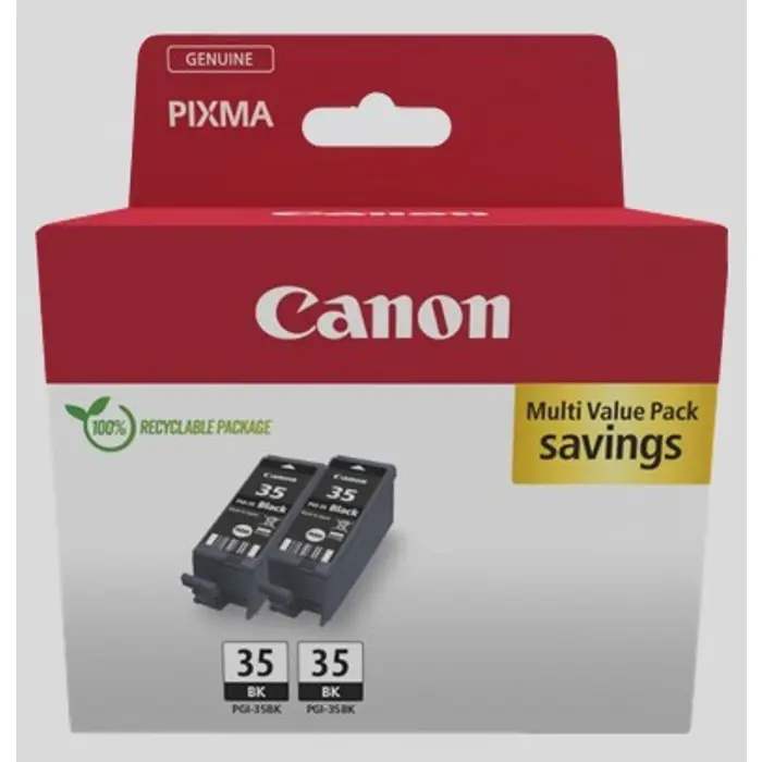 Canon multipack 2x PGI-35BK