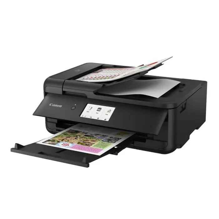 Canon PIXMA TS9550a, multifunction printer (black, LAN, WLAN, USB, copy)