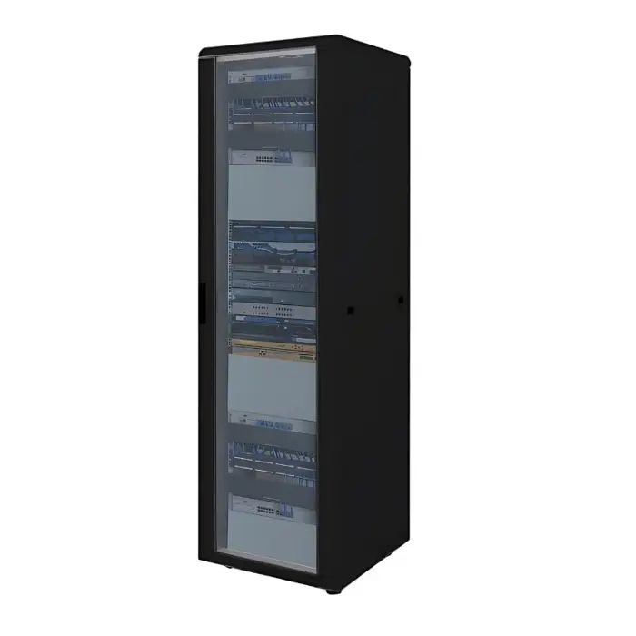 Canovate 22U 600x800x1144 INORAX ECO podni ormar, crni