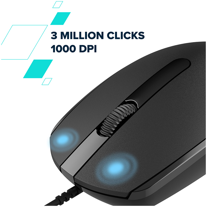 CANYON mouse M-10 Wired Dark grey