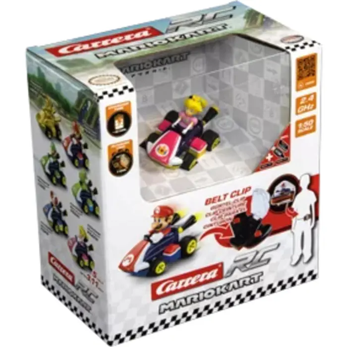 Carrera 2.4GHz Mario Kart Mini RC - Peach Paperbox