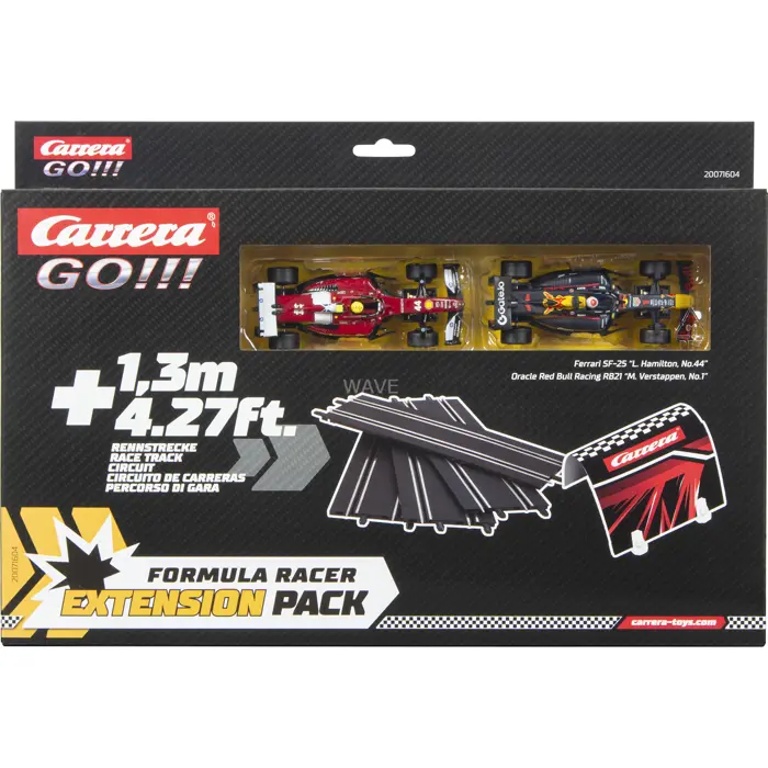 Carrera GO!!! Extension Pack - Formula Racer, Racetrack