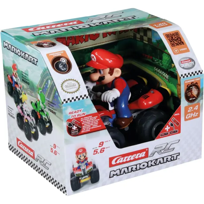 Carrera RC 2.4GHz Mario Kart Mario - Quad
