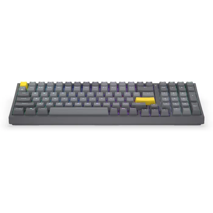 Celeris 1800 (gray, US layout, ENDORFY Yellow by Gateron)