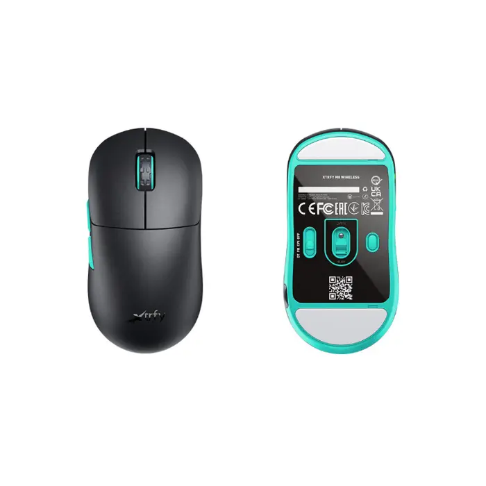 Cherry XTRFY M8 bežični igraći miš, 21000 cpi, USB, crni