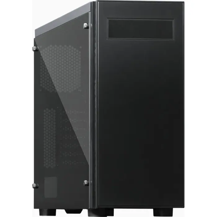 Chieftec AL-02B-TG-OP Hawk, tower case (black, side part made of tempered glass)
