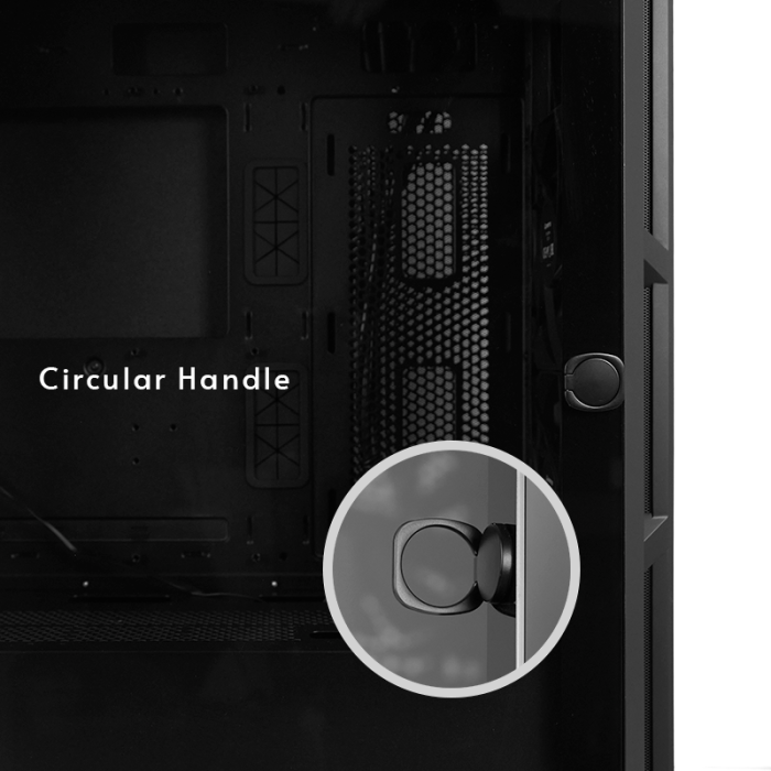 Chieftec APEX LUMO USB3.2 Gen2 E-ATX case, black