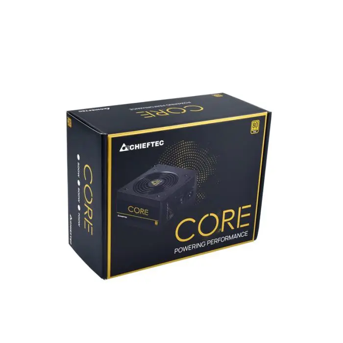 Chieftec Core Series 600W GOLD ATX power supply
