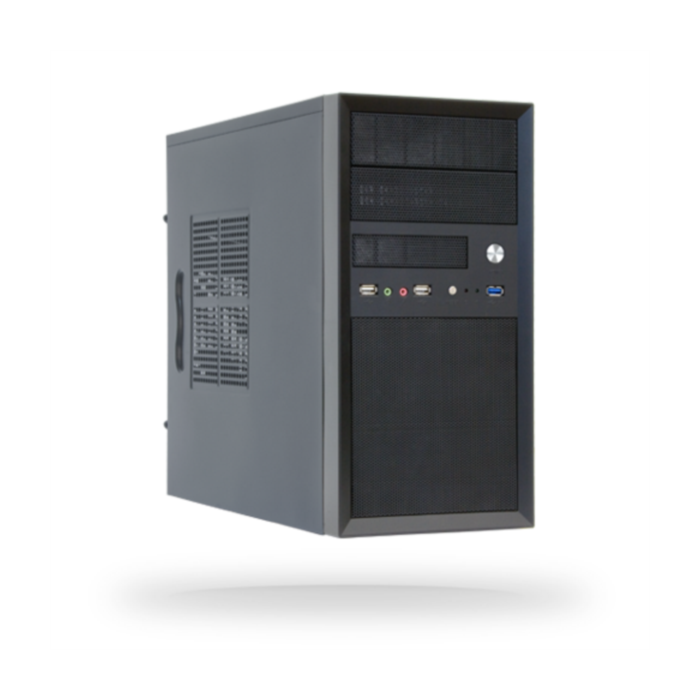 Chieftec CT-01B-350GPB 350W USB3 mATX case with power supply