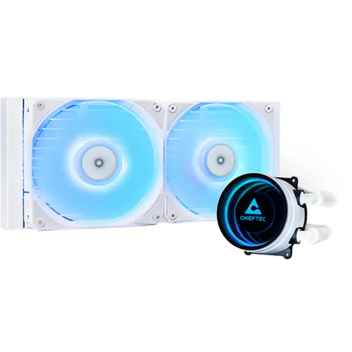Chieftec ICEBERG 240-RGB-W, water cooling white