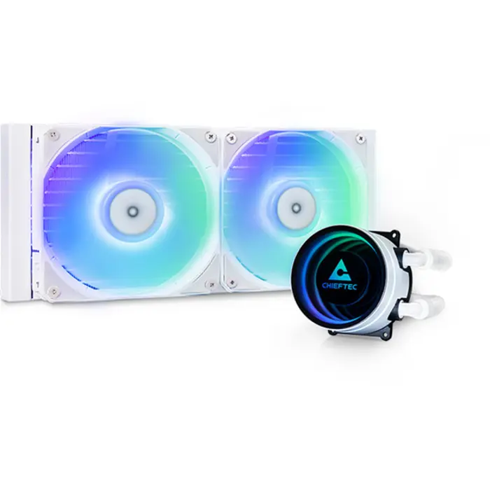 Chieftec ICEBERG 240-RGB-W, water cooling white