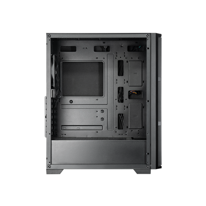 Chieftec Pro Midi Q AS-02B-OP ATX ohišje, crno
