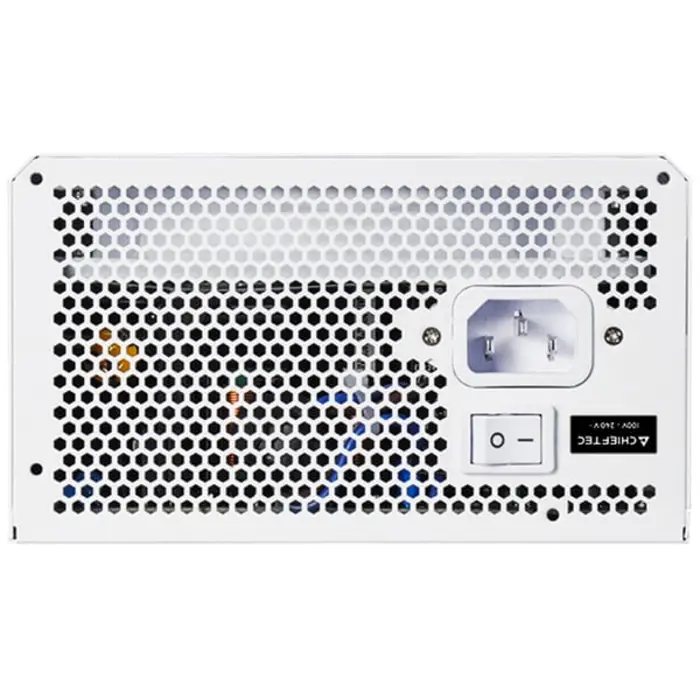 Chieftec Vega M 750W White, PC power supply white, 1x 12 pin high power GPU, 4x PCIe, cable management, 750 watts