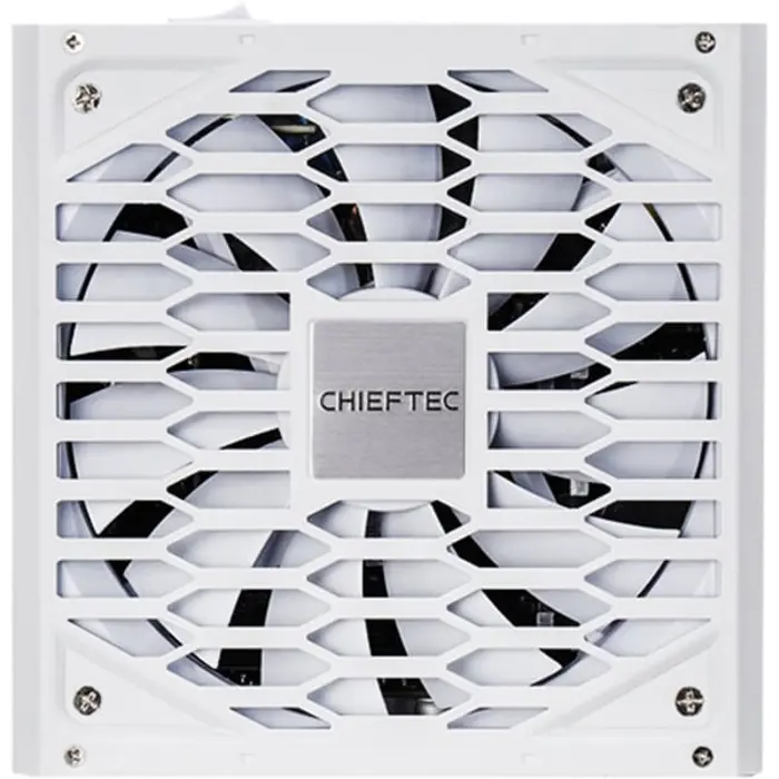 Chieftec Vega M 850W White, PC power supply white, 1x 12 pin high power GPU, 4x PCIe, cable management, 850 watts