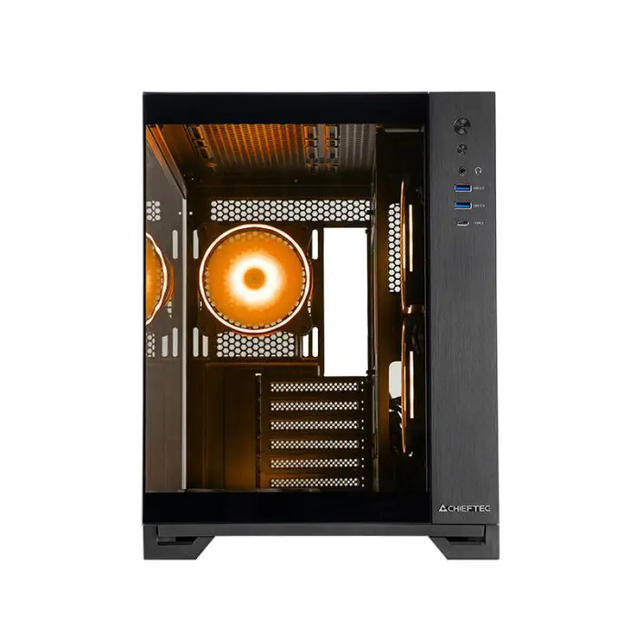 Chieftec VISIO USB3.2 Gen2 ATX case, black