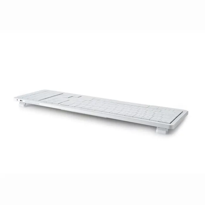 CLVX 1 Wireless Keyboard - Adaptive AI & Touch on Keys / 4-Device Bluetooth/USB-C / Silent Scissor Keys / Interactive RGB / Compatible with MacBook, iMac, iPad, Apple TV