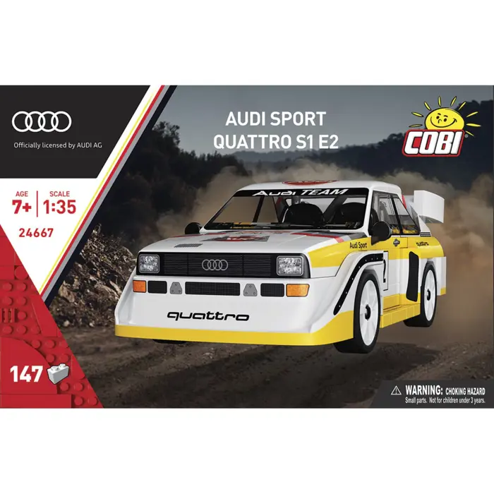 COBI Audi quattro S1 E2 (scale 1:35)