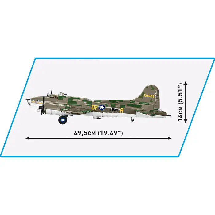 COBI Boeing B-17F Flying Fortress "Memphis Belle" - Executive Edition, construction toy