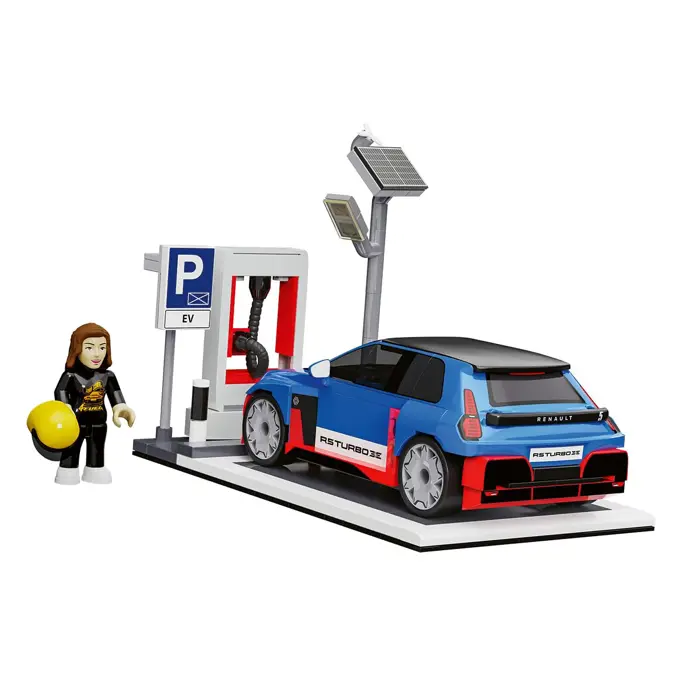 COBI EV Station & Renault 5 Turbo 3E (1:35 scale)