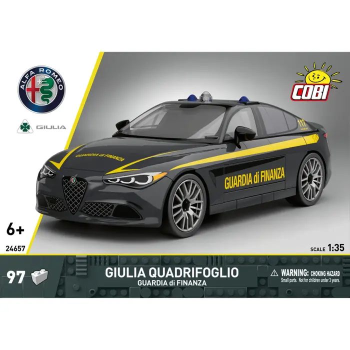 COBI Giulia Quadrifoglio Guardia di Finanza (scale 1:35)