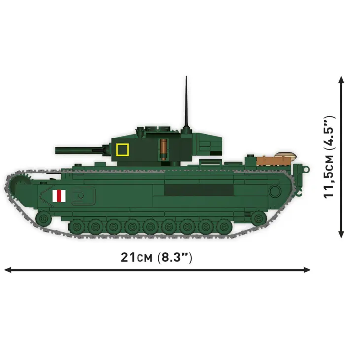 COBI Mark IV Churchill, construction toy scale 1:35