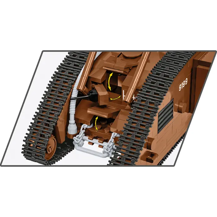 COBI Mark V (Male) no. 9199, construction toy scale 1:35