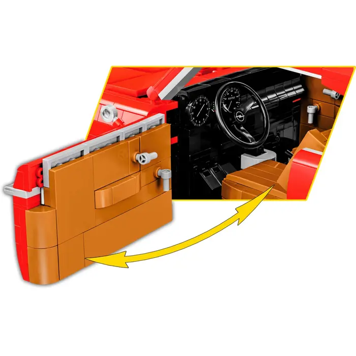 COBI Opel Rekord C Coupe, construction toy (scale 1:12)