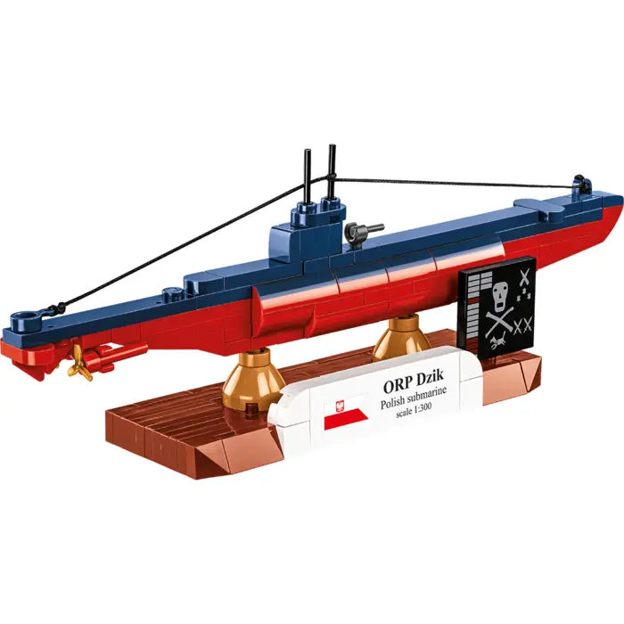 COBI ORP Dzik Polish Submarine (scale 1:300)