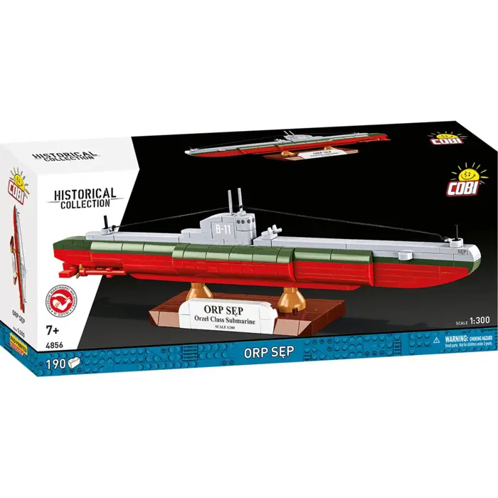 COBI ORP Sęp Submarine Building Block Set