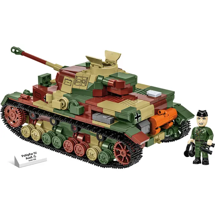 COBI PzKpfw IV Ausf. G, construction toy scale 1:28