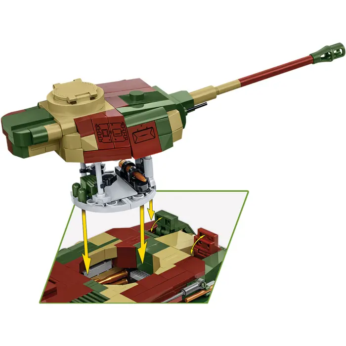 COBI PzKpfw IV Ausf. G, construction toy scale 1:28
