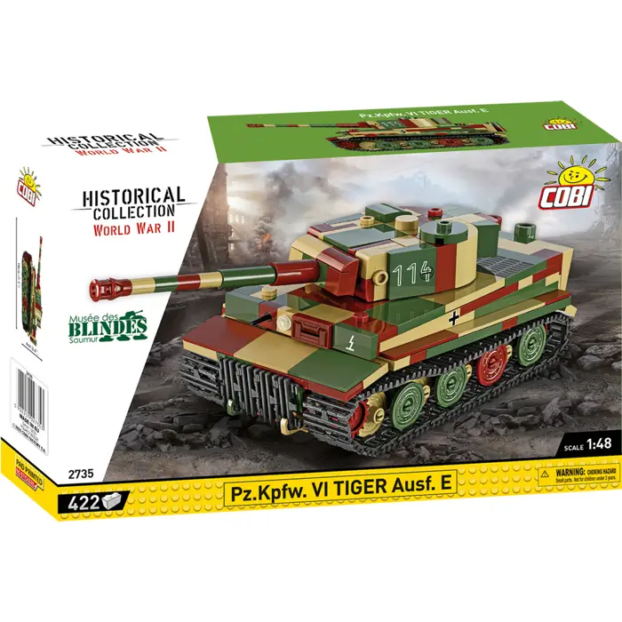 COBI Pz.Kpfw. VI Tiger Ausf. E, construction toy, scale 1:48