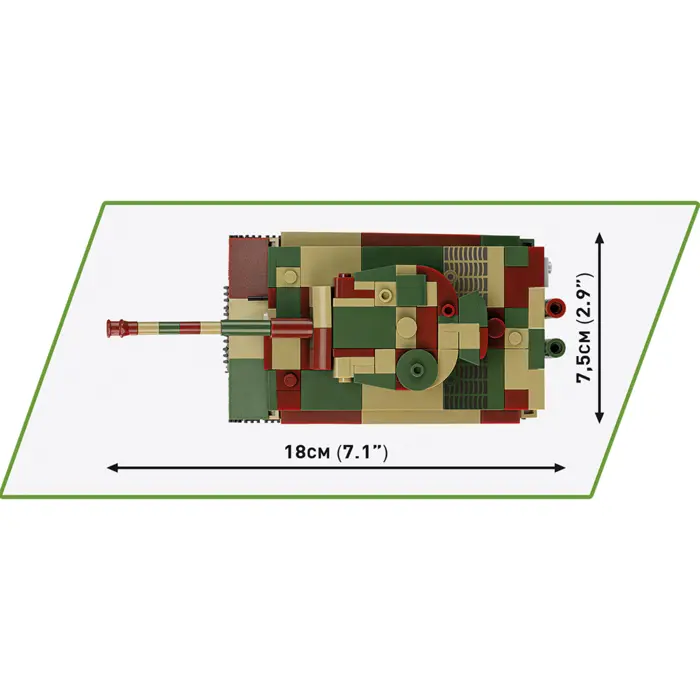 COBI Pz.Kpfw. VI Tiger Ausf. E, construction toy, scale 1:48