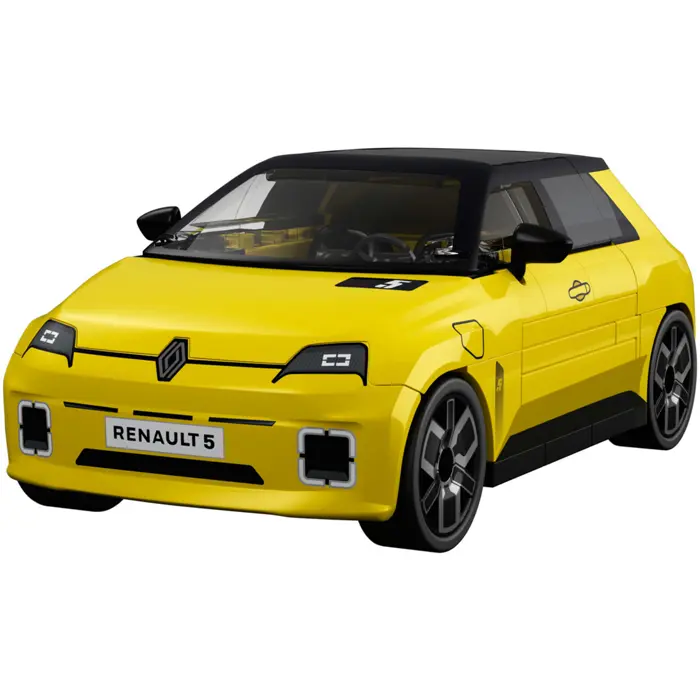 COBI Renault 5 E-Tech (yellow, scale 1:35)