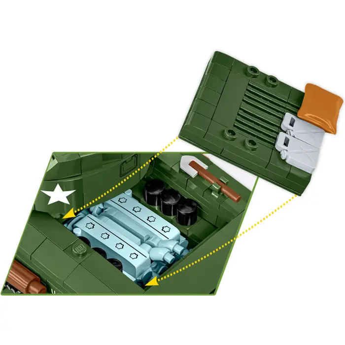 COBI Sherman M4A2E8(76)W